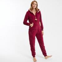 Fleece Hooded Onesie