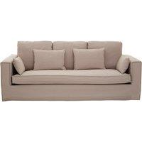 Linen 3 Seater Sofa