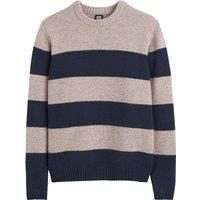 Wool Crew Neck Jumper in Chunky Knit