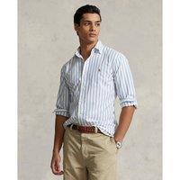 Striped Fitted Oxford Shirt in Cotton