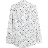 Printed Cotton Shirt in Slim Fit