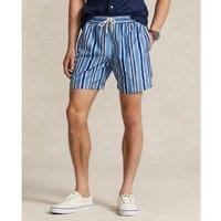 Striped Drawstring Swim Shorts