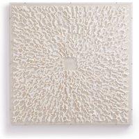Sudjo Papier Mch Wall Art Under Plexiglass