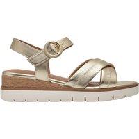 Leather Wedge Sandals