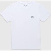 Logo Print Cotton T-Shirt with Short Sleeves