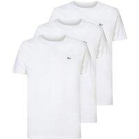 Pack of 3 Plain T-Shirts in Cotton with Crew Neck