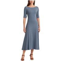 Munzi Cotton Midi Dress with Short Sleeves
