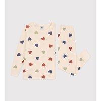 Heart Print Cotton Pyjamas