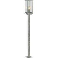 Galvanised Large Outdoor Light Post