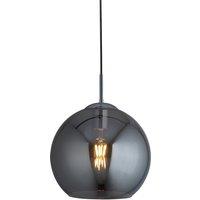 Zion Smoked Glass Pendant Ceiling Light