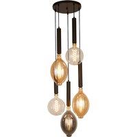 Rowan 5 Light Multi-Drop Pendant Ceiling Light