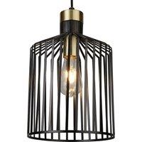 Anton Cylinder Cage Pendant Ceiling Light