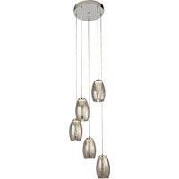 Elias 5 Light Multi-Drop Pendant Ceiling Light