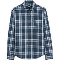 Checked Flannel Shirt, Regular Fit