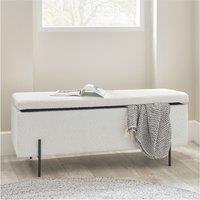 Boucl Storage Bench