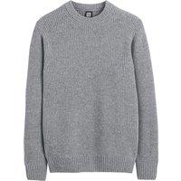 Fine Wool Knit Jumper with Crew Neck