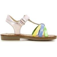 Kids Happy Salome Sandals in Leather with Touch 'n' Close Fastening