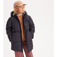 Warm Hooded Padded Jacket with Fleece Lining