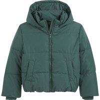 Short Warm Padded Jacket with Hood