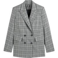 Oversize Blazer in Prince of Wales Check