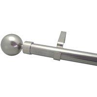 Extendable Ball Design Curtain Pole, 120/210cm