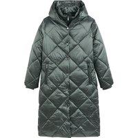 Recycled Long Winter Padded Jacket with Hood