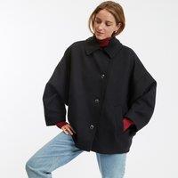 Recycled Short Buttoned Coat