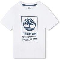 Logo Print Cotton T-Shirt with Short Sleeves