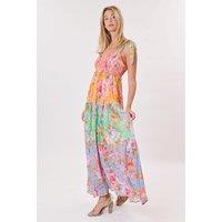 Tantale Floral Maxi Dress in Cotton