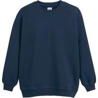 Organic Cotton Oversize Sweatshirt with Crew Neck