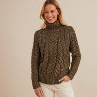 Chunky Knit Turtleneck Jumper