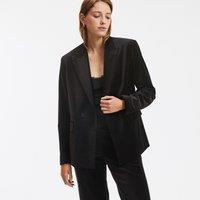 Signatures Paule Velour Blazer in Loose Fit