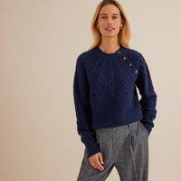 Chunky Knit Jumper with Crew Neck