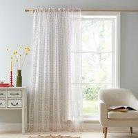 Cottage Floral Print Curtain Panel