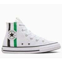 Kids Chuck Taylor All Star Hi Home Team Canvas High Top Trainers