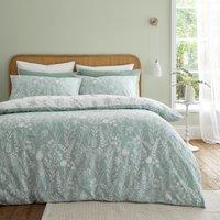 Wild Flowers 100% Cotton Duvet Cover and Pillowcase Set