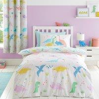 Dinosaur Friends Duvet Cover and Pillowcase Set