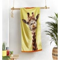 Giraffe Beach Towel