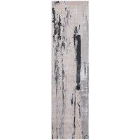 Abstract Metallic Runner Rug