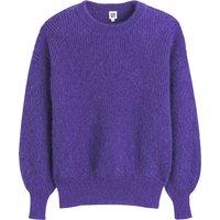 Wool Mix Jumper with Crew Neck