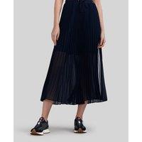 Pleated Maxi Skirt