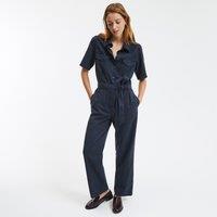 Short Sleeve Jumpsuit, Length 29"