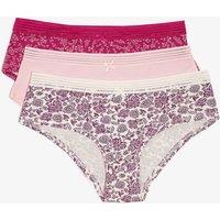 Pack of 3 Jackie Lace Ballerina Shorts in Cotton