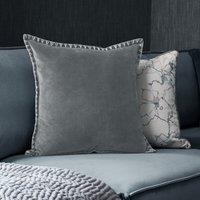 Stitch Plain Blanket Stitched Cushion