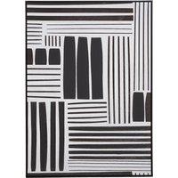 143 x 103cm Retro Stripes Wall Art