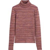 Fine Ribbed Knit Jumper with Crew Neck