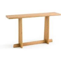 Boecy Sandblasted Solid Oak Console