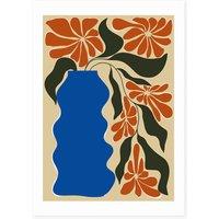 Tropical Flower Pot Print