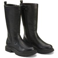 Kid's Zip-Up Boots with Notched Sole