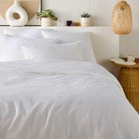 Tifly Honeycomb 100% Washed Cotton Duvet Cover